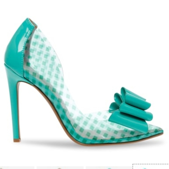 Gingham Betsy Johnson heels!! - Picture 3 of 5